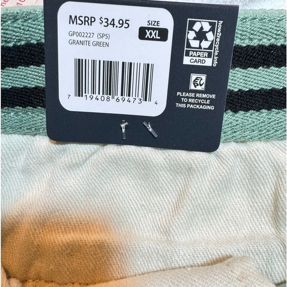 Gap Mens Pull On Twill Shorts Size XXL - Picture 7 of 7